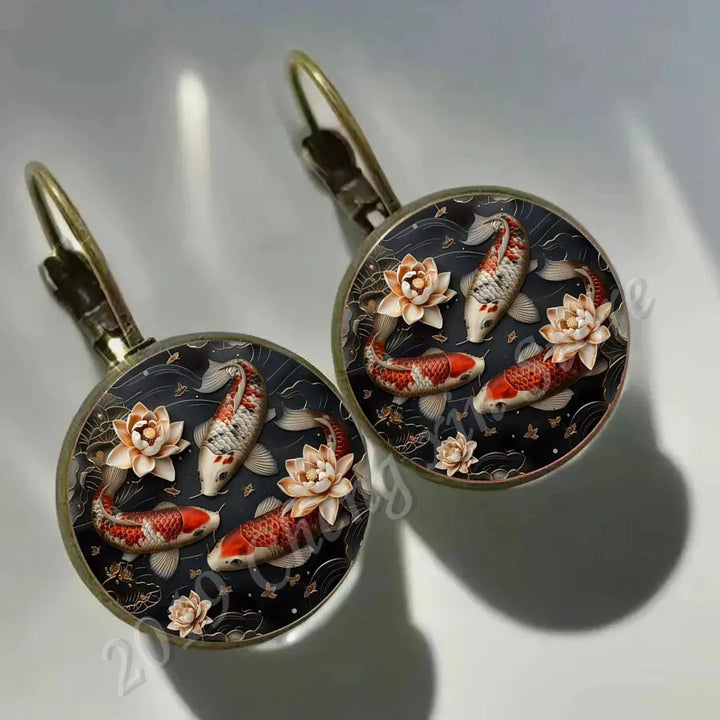 Boucles d’Oreilles Japonaise Classique Dôme 8