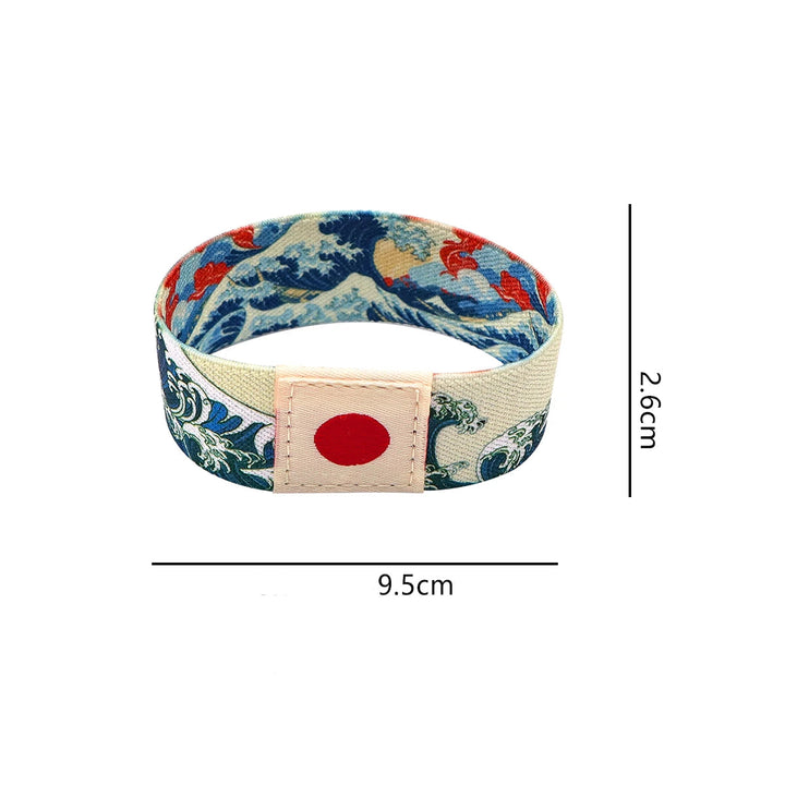 Bracelet Artistique Japonais Kanagawa Ancestral