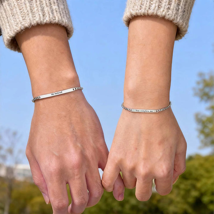 Bracelet Gourmette Japonais Personnalisé tendance