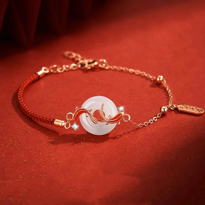 Bracelet Japonais à Double Koi