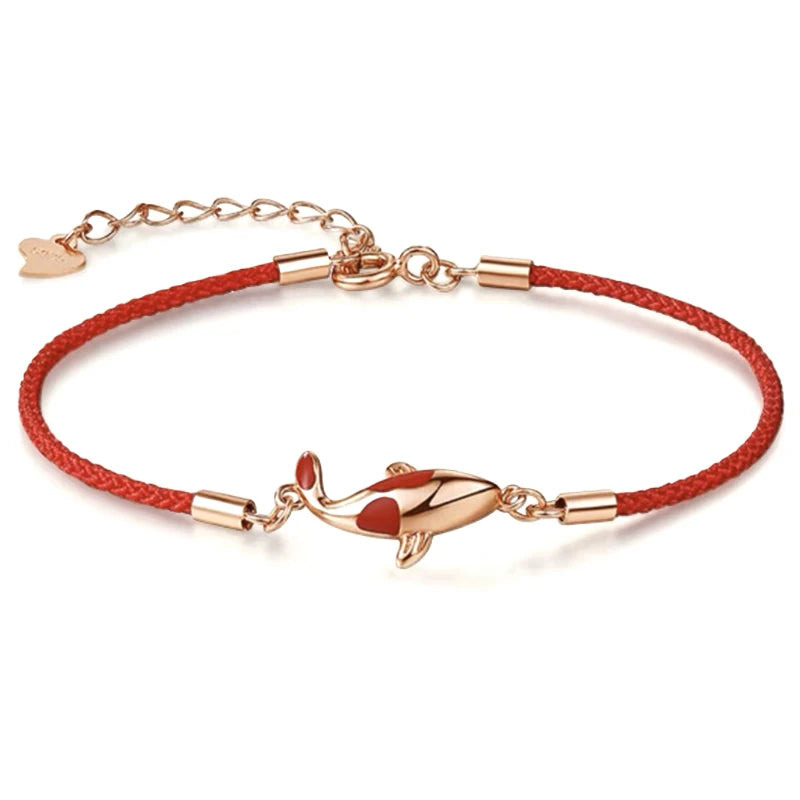 Bracelet Japonais Koi Porte Bonheur minimaliste