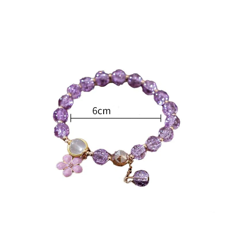 Bracelet Japonais Perles Cristal Sakura Classique