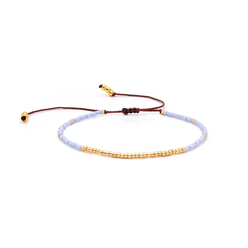 Bracelet Miyuki Fin minimaliste