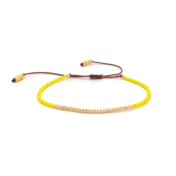 Bracelet Miyuki Fin stylé