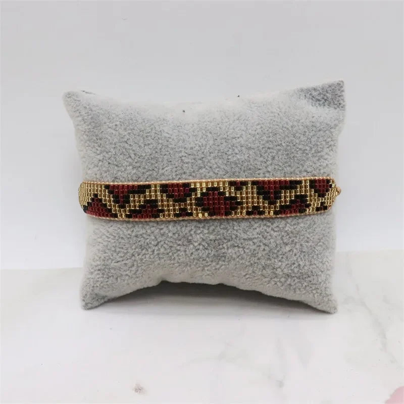 Bracelet Miyuki Léopard Unique