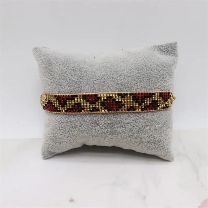 Bracelet Miyuki Léopard Unique