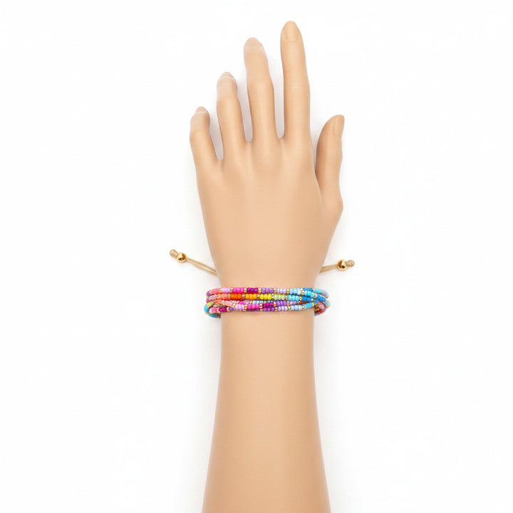 Bracelet Miyuki Multicouches épuré