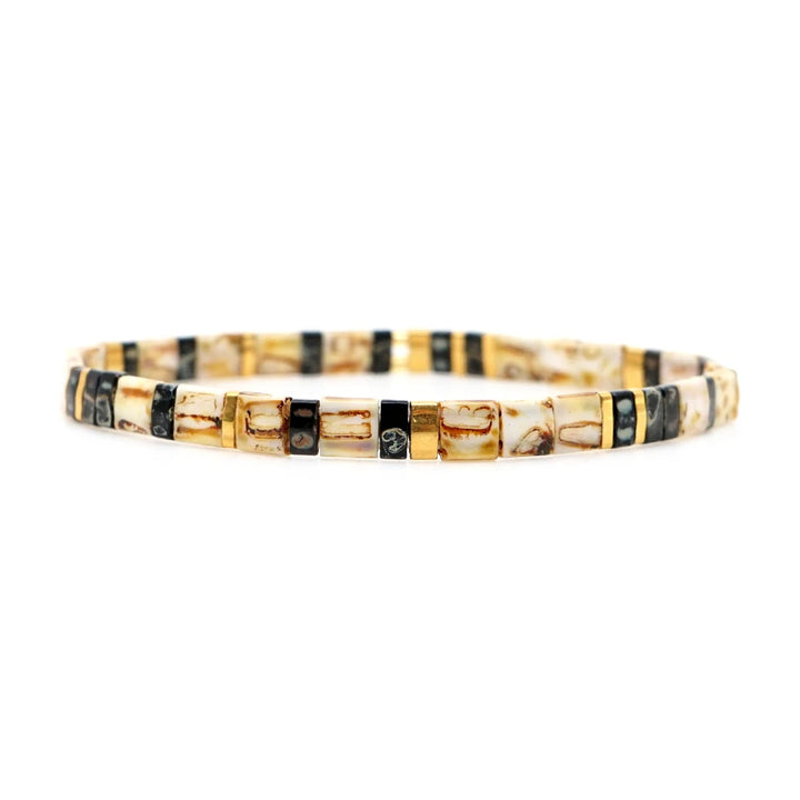 Bracelet Miyuki Tila Beads Stylé