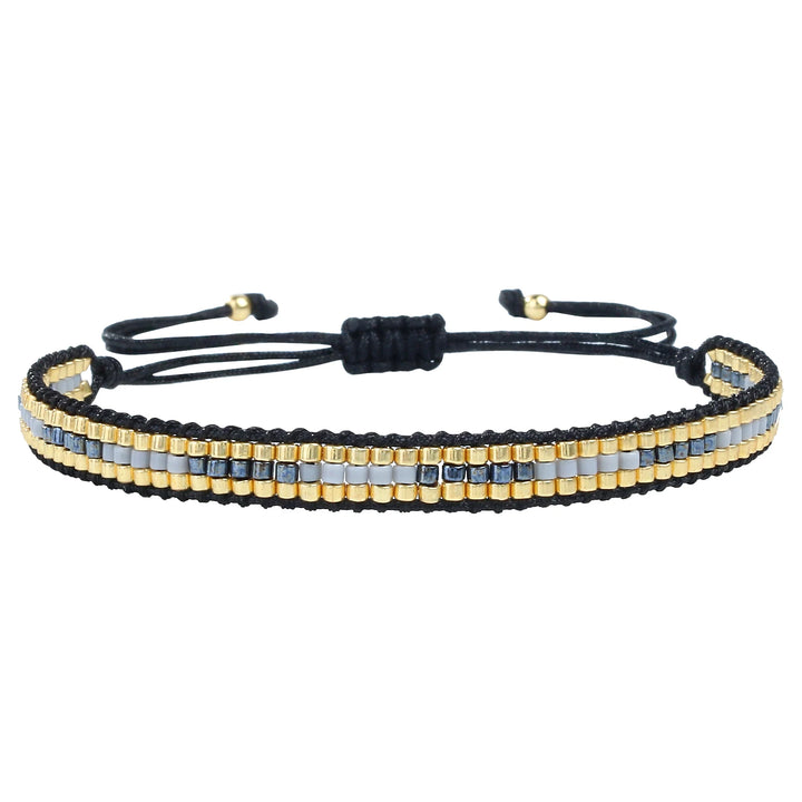 Bracelet Miyuki Tila Bohème multicolore  unique