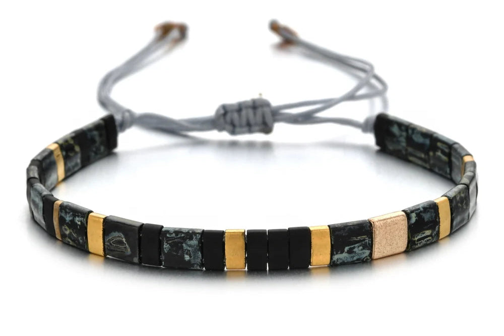 Bracelet Miyuki Tila Breloque chic
