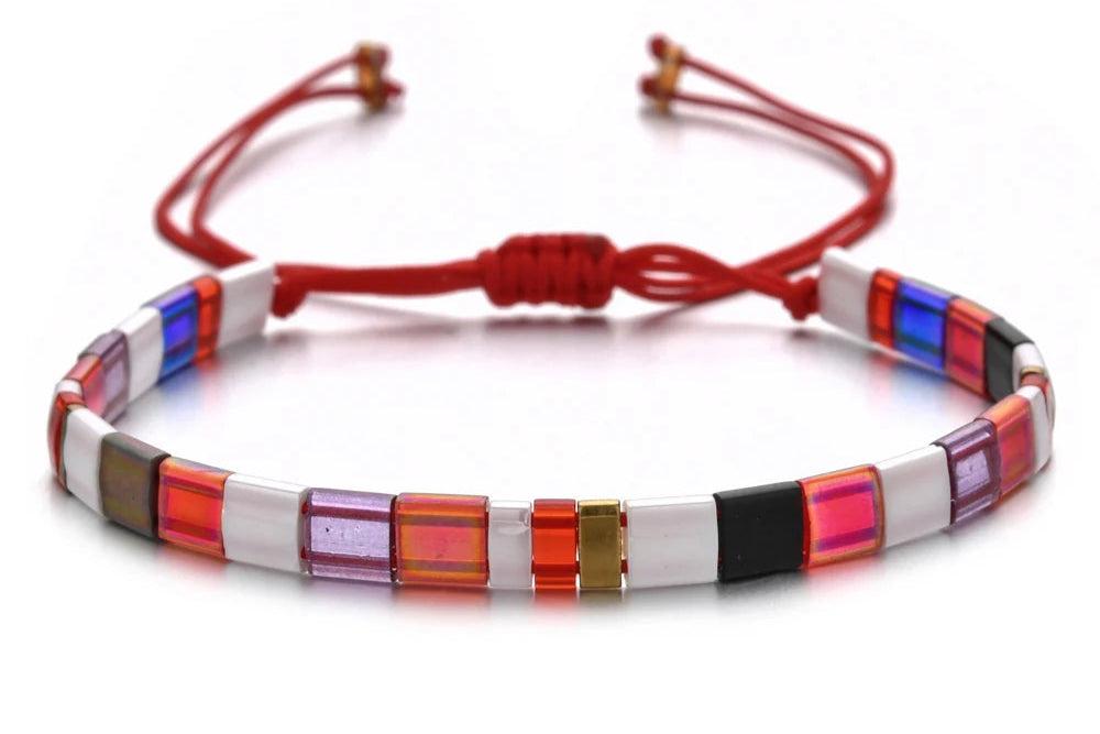 Bracelet Miyuki Tila Breloque fashion