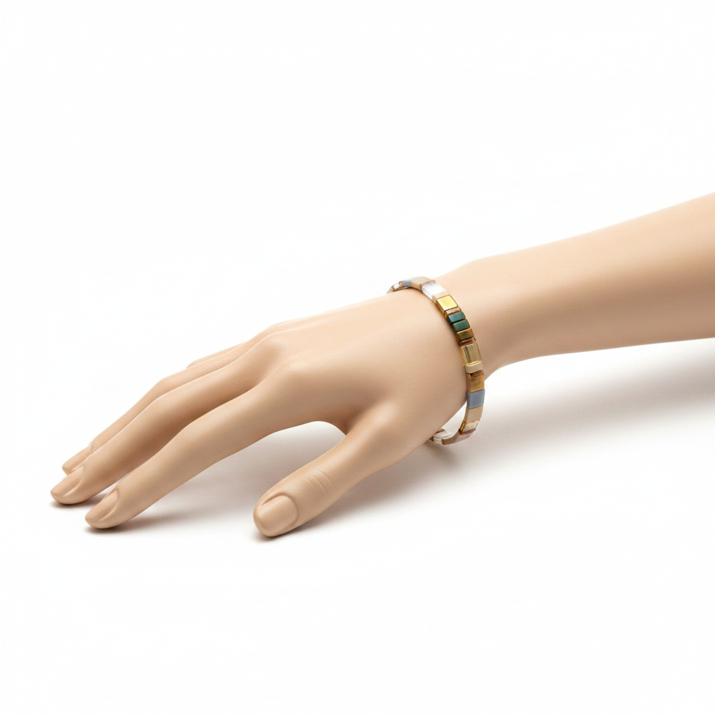 Bracelet Miyuki Tila Colorés stylé
