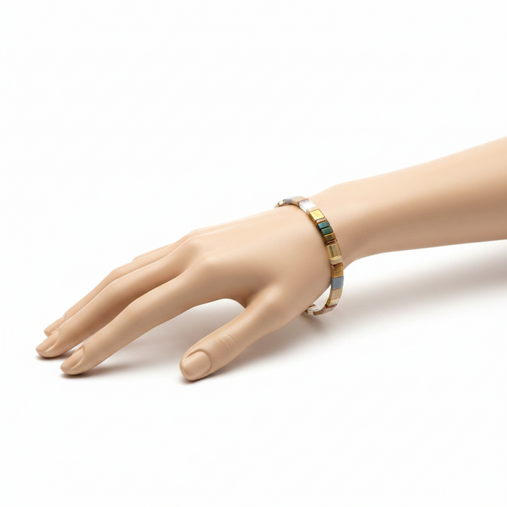 Bracelet Miyuki Tila Colorés stylé