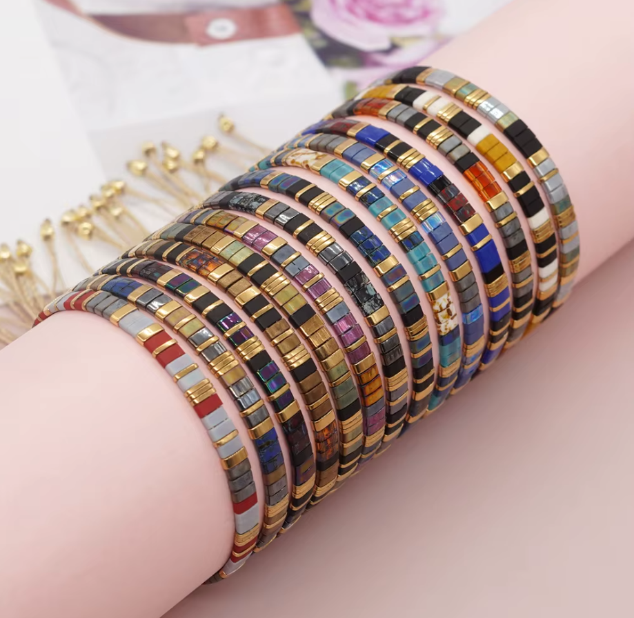 Bracelet Miyuki Tila Élégant 