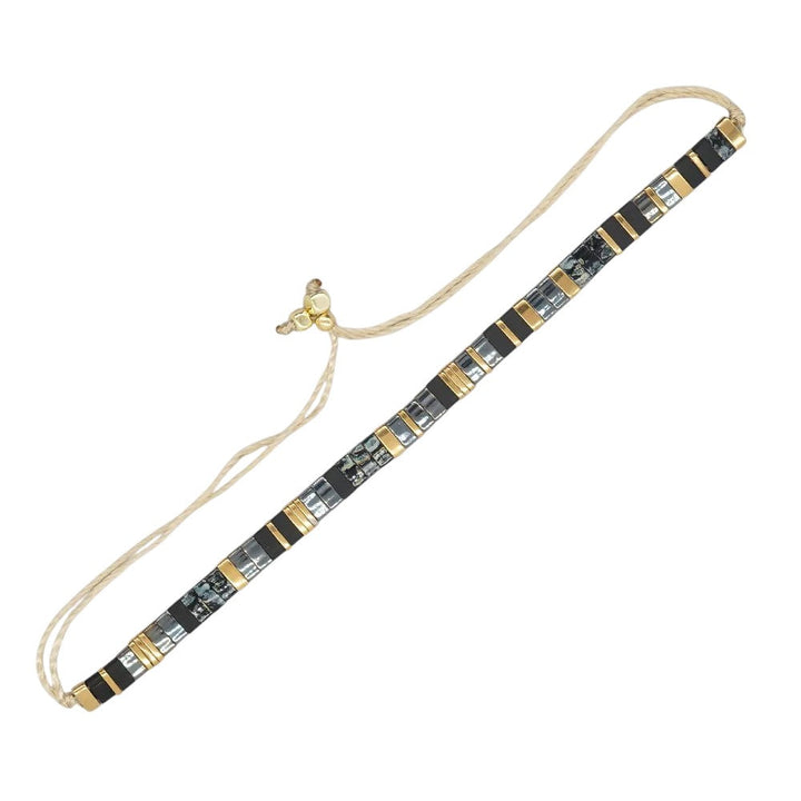Bracelet Miyuki Tila Élégant unique