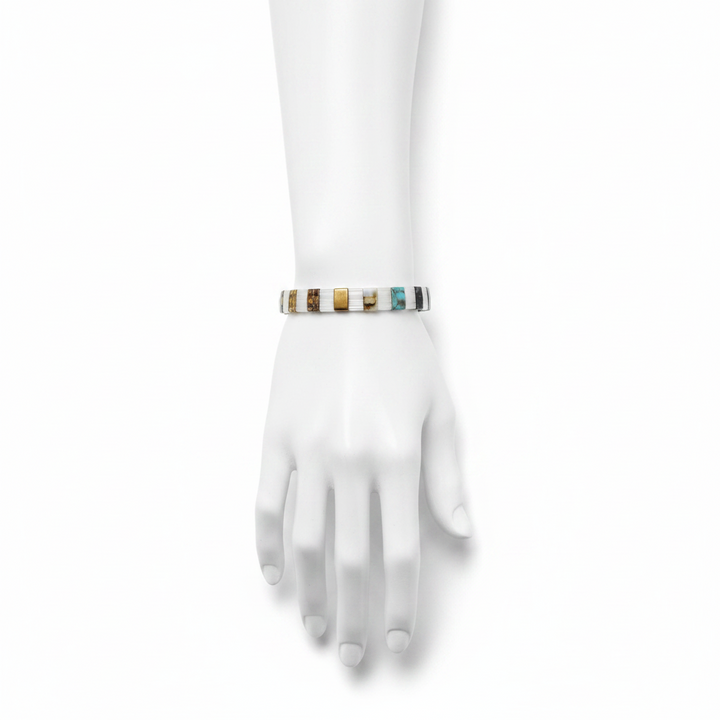Bracelet Miyuki Verre de Cristal chic