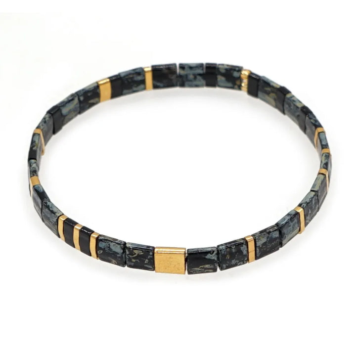 Bracelet Miyuki en perles de verre Tila design