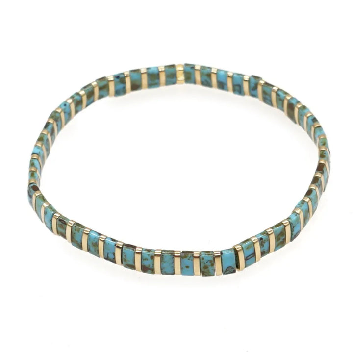 Bracelet Miyuki en perles de verre Tila élegante