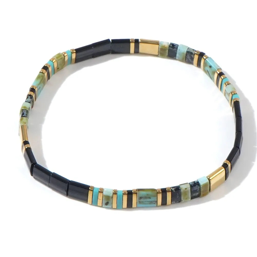 Bracelet Miyuki en perles de verre Tila stylé