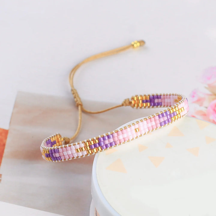 Bracelet Miyuki minimaliste