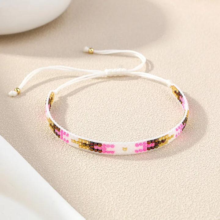 Bracelet Miyuki minimaliste beau