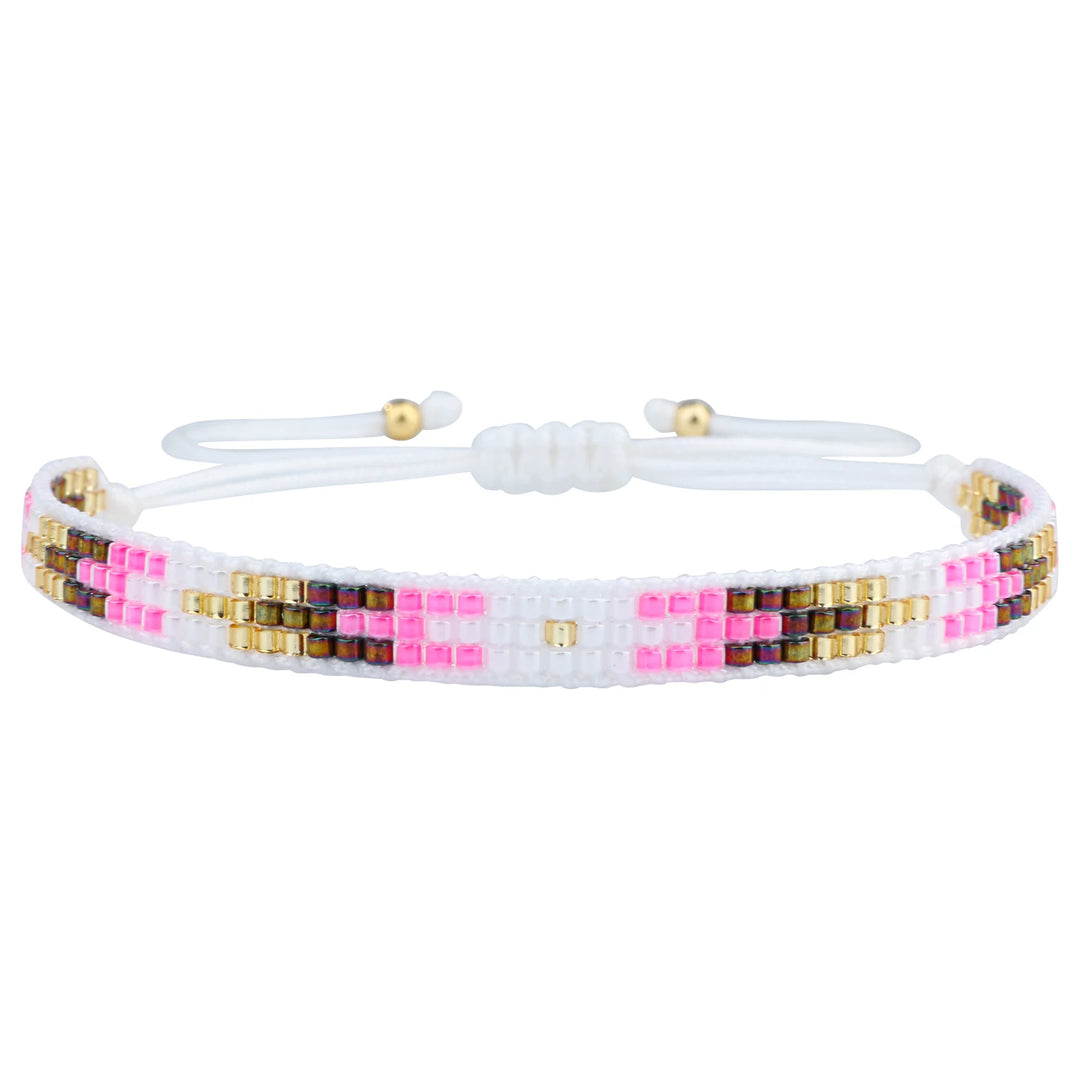 Bracelet Miyuki minimaliste raffiné