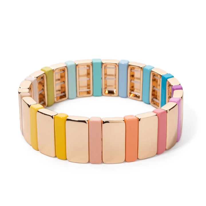Bracelet Miyuki perles multiformes design