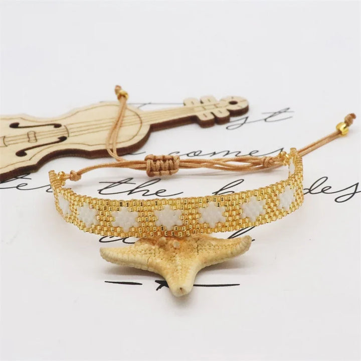 Bracelet Miyuki Étoile stylé