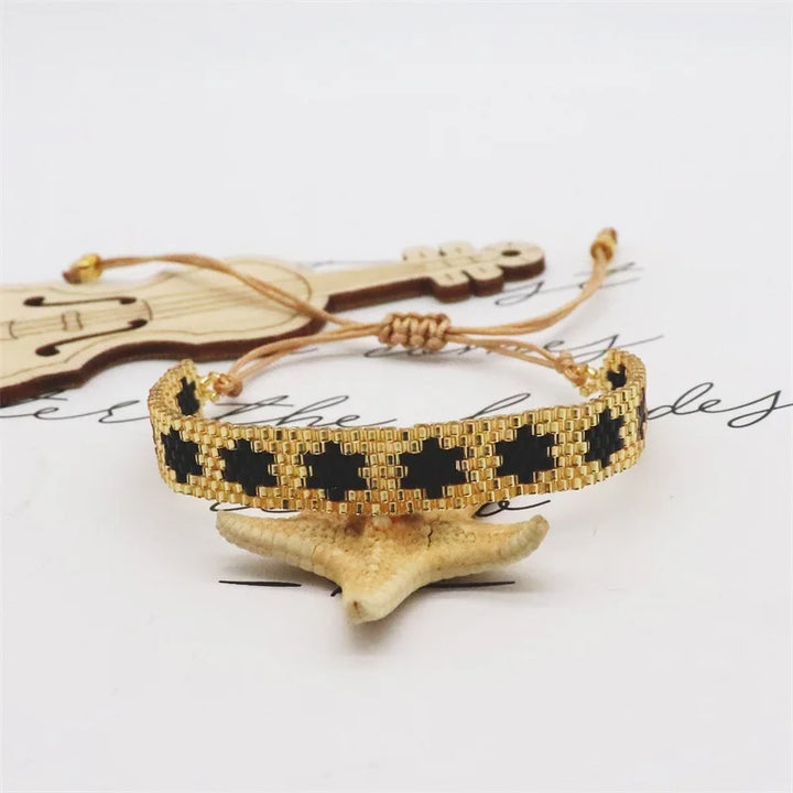 Bracelet Miyuki Étoile tendance