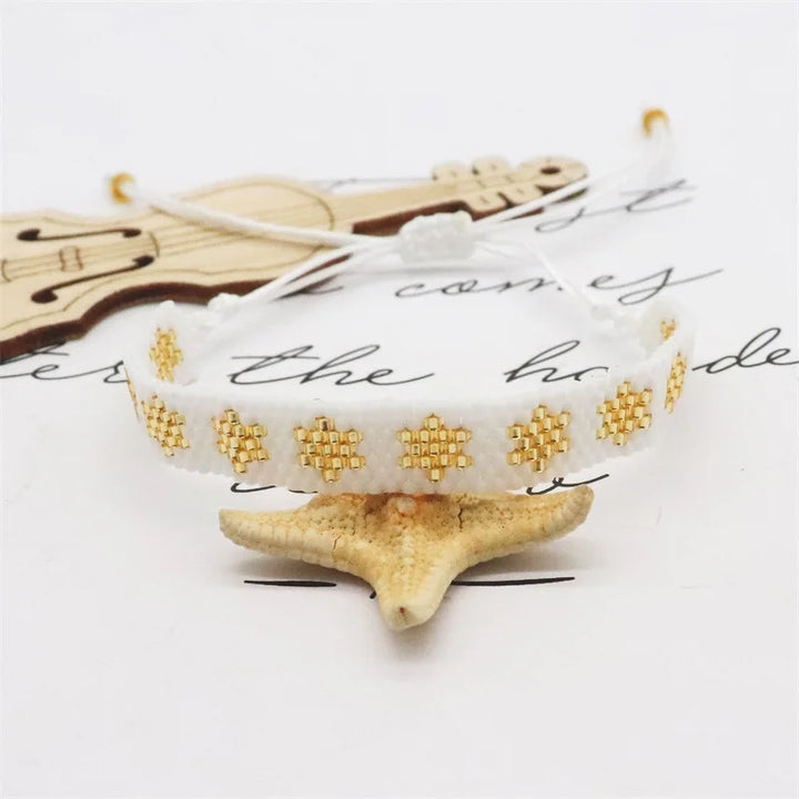 Bracelet Miyuki Étoile unique
