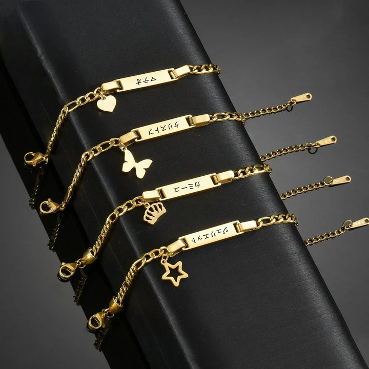 Bracelet Personnalisé Japonais avec pendentif