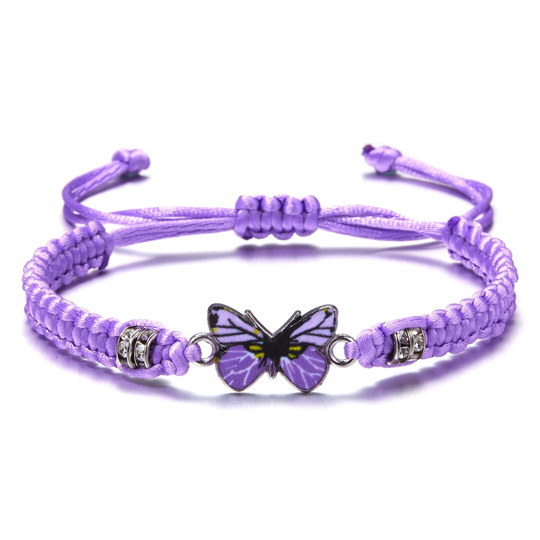 Bracelet japonais femme papillon durable