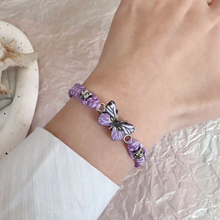 Bracelet japonais femme papillon unique