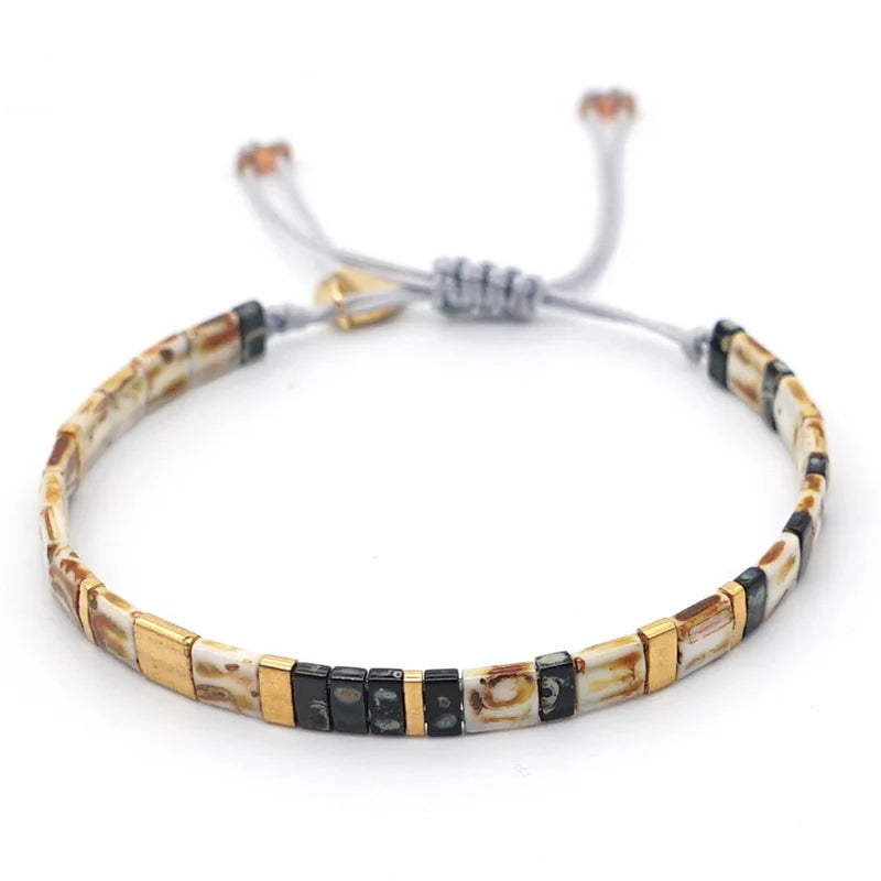 Bracelet miyuki tila beads 