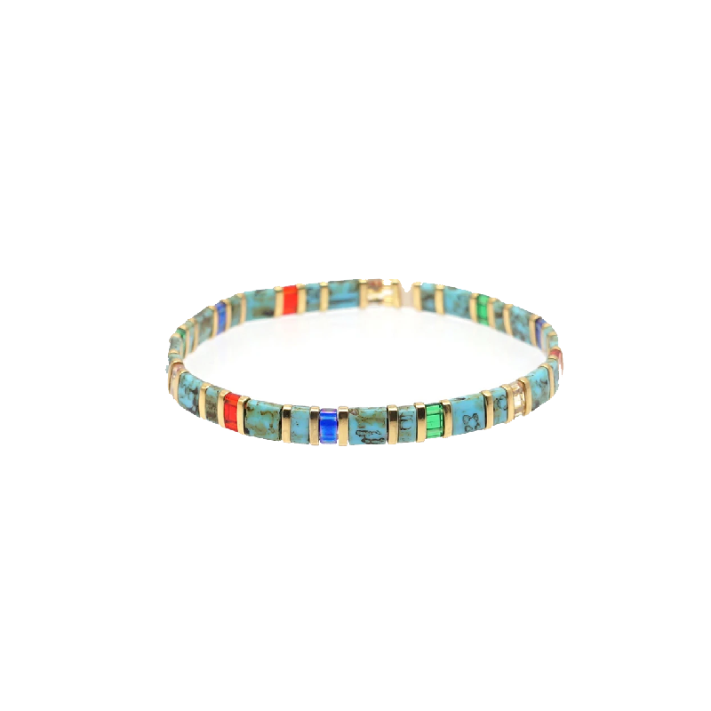 Bracelet miyuki tila fluide