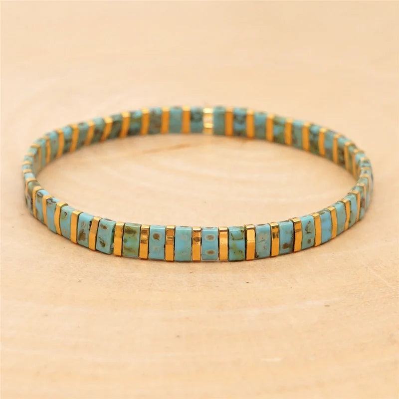 Bracelet miyuki tila homme