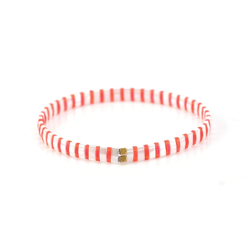 Bracelet miyuki tila rayure