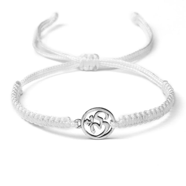 Bracelet porte-bonheur japonais en corde tressée unique