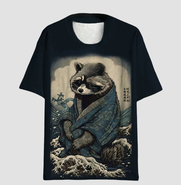 Original japanisches 3D-T-Shirt