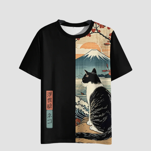 T-shirt Paysage Japonais