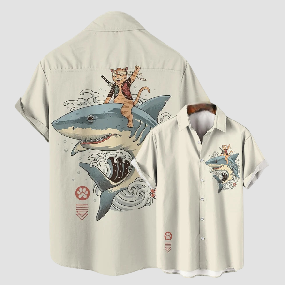 Japanisches Zeichnungs-Shirt