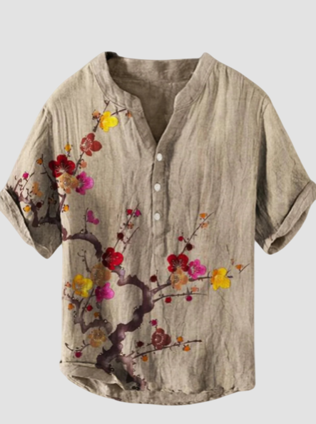 Chemise Florale Japonaise