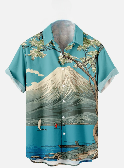 Japanisches Herrenhemd