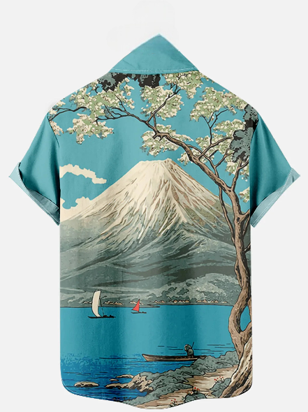 Chemise Homme Japonaise dos