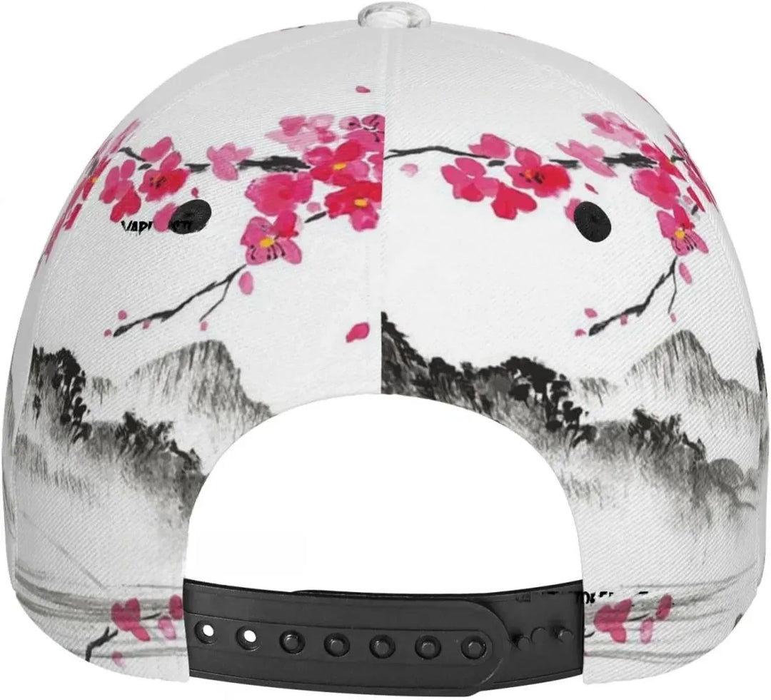 Casquette Fleurs de Cerisier du Japon Chic