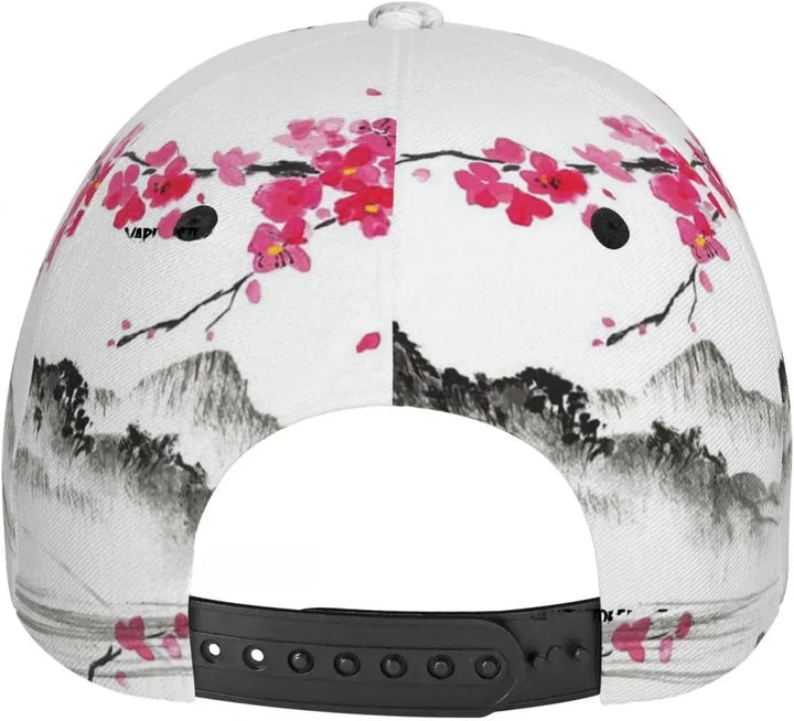 Casquette Fleurs de Cerisier du Japon Chic