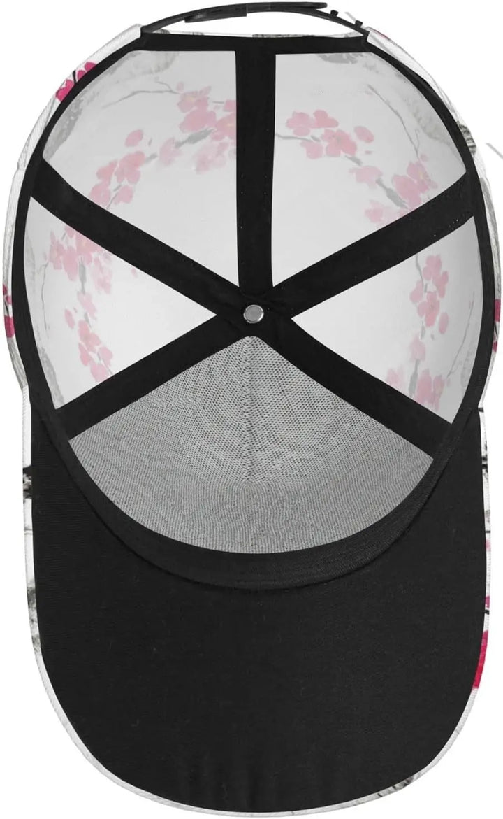 Casquette Fleurs de Cerisier du Japon Durable