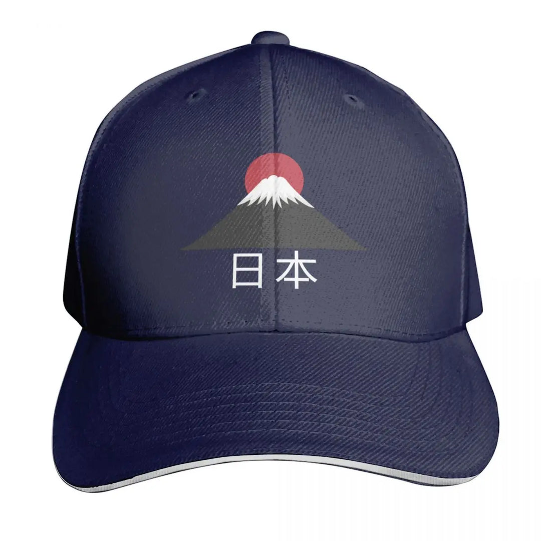 Casquette Fuji Japon Bleu Foncé