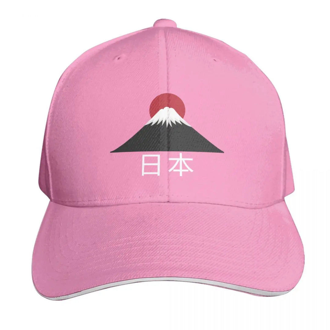 Casquette Fuji Japon Rose