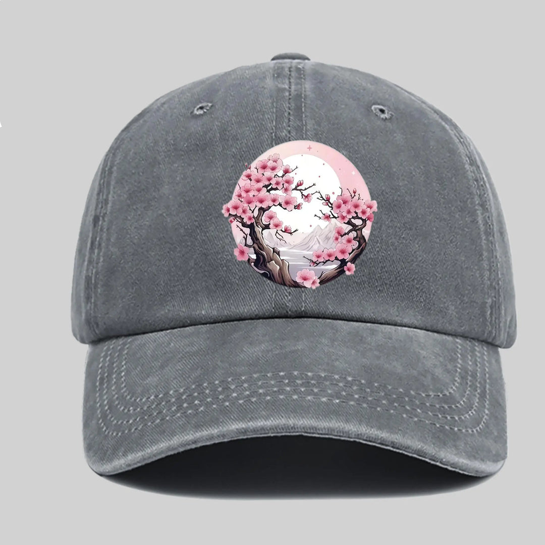 Casquette Japonaise Ajustable Cerisier chic
